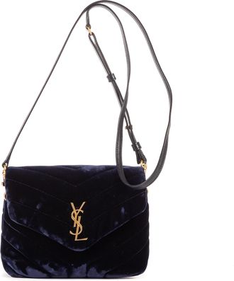 Saint Laurent Pre-owned Womens Toy Loulou Crossbody Shoulder Bag - Blue/Navy - One Size
