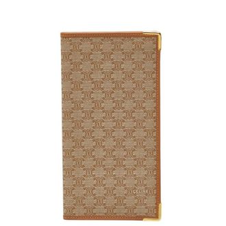 Celine Beige Brown Pvc Leather Coin Purse/Coin Case (Pre-Owned)