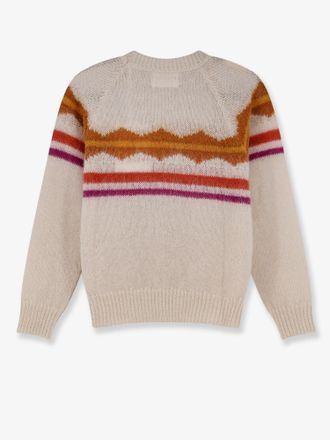 Isabel Marant Womens Sweater Monette Mohair Blend Beige