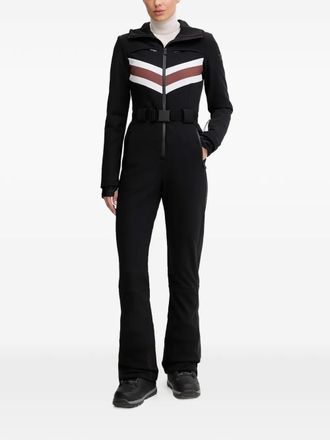 MC2 Saint Barth belted ski suit - Black