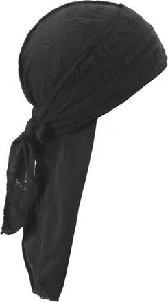 Generic Pirate Bandana Skull Cap Vintage Ragged Long Tail Durag 100% Breathable Cotton 21.5-23.0 Inch Headwrap for Men Ideal for Running Cycling Halloween Par