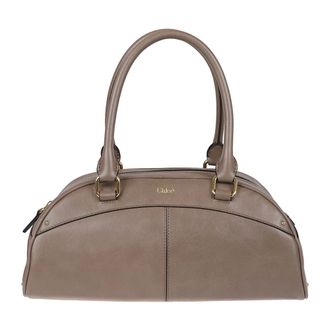 Chlo&eacute; Handbags, female, Brown, Size: ONE SIZE Bowling Bag