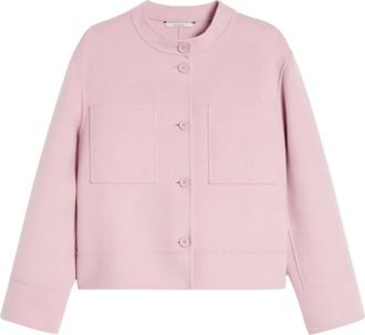 Max Mara Dames, Jassen, Roze, Maat: XL Wol