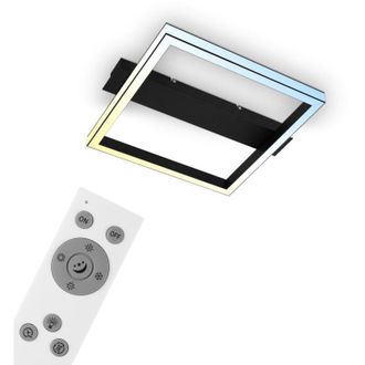 Briloner Plafoneira led, nero, LED/26W
