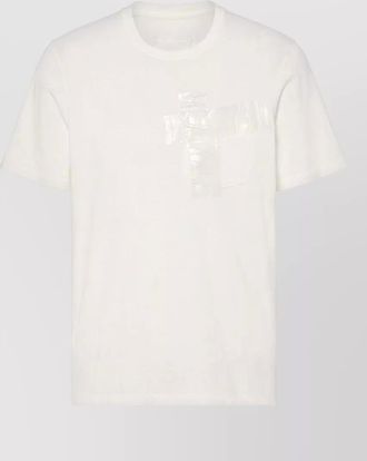 Maison Margiela short sleeve crew neck shirt chest pocket