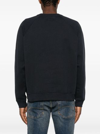 Emporio Armani Logo-Print Sweatshirt - Black