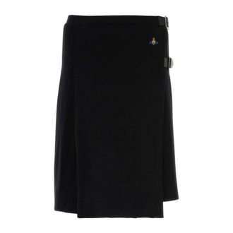Vivienne Westwood Falda Midi Kilt Alex - Skirts - Mujer - Negro - M