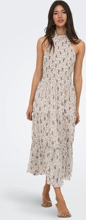 Only Vestito in morbido chambray-Blu