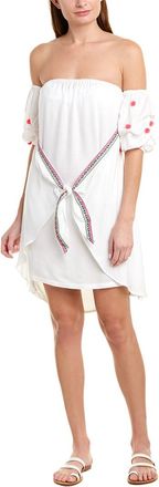 Pitusa Bali Wrap Cover-Up Dress