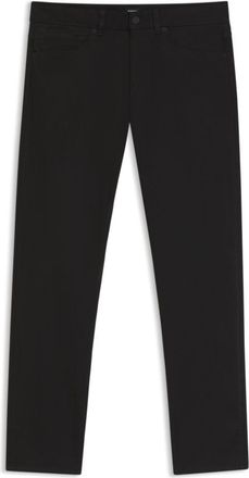 BOSS Delaware slim-fit trousers in fade-resistant twill