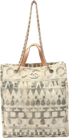 Chanel 2018 Paris-Greece Iliad kleine canvas shopper - Bruin