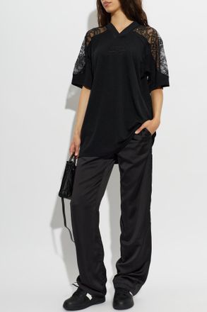 Off-white Oversized T-shirt, Womens, Black