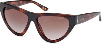 Guess Cat-Eye Zonnebril - Dames - Zonnebrillen - Bruin - 57 MM - Accessoires