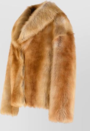 Salvatore Santoro faux fur coat