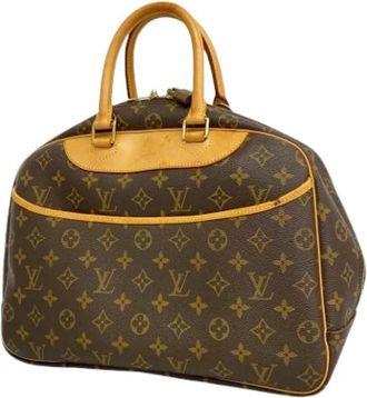 Louis Vuitton Pre-owned Handbags, female, Brown, Size: ONE SIZE Pre-owned Vintage Canvas Handbag