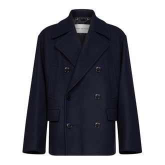 Dries Van Noten Hombre, Abrigos, Azul, Talla: L