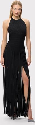 H&eacute;rve L&eacute;ger The Spencer Gown in Black at Nordstrom, Size Xx-Small