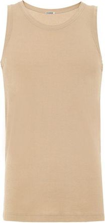 Jil Sander Cotton Sleveless Mens Jacket