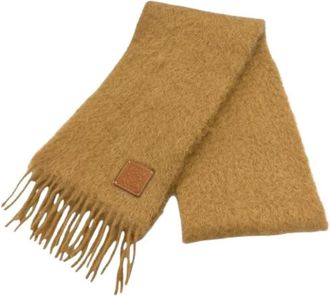 Loewe Pre-owned Stole - Dames - Vintage Accessoires - Bruin - ONE Size - Wol - Vintage