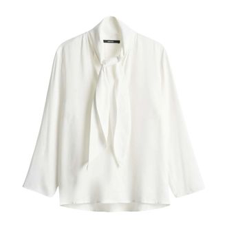 someday Zcarfa Blouse - Dames - Blouses & Shirts - Wit - Maat: XL Viscose