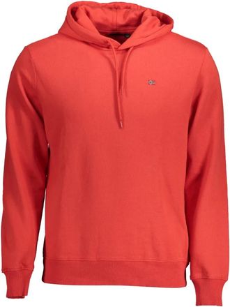 Napapijri Clothing - male - Napapijri - Hoodies - Red - 2XL - Sweatshirts & Hoodies
