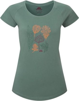 Mountain Equipment Leaf Tee T-Shirt f&uuml;r Damen | oliv/t&uuml;rkis