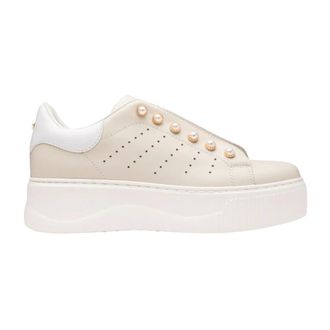 Cult Dames, Schoenen, Beige, Maat: 39 EU Leer