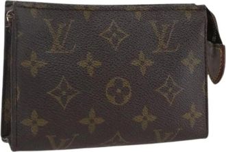 Louis Vuitton Pre-owned Clutches, female, Brown, Size: ONE SIZE Pre-owned Canvas Clutch