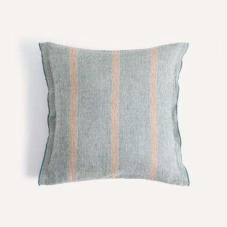 AM.PM Kussenhoes in gestreept linnen, Virel