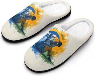 Generic Brazilian Jiu-Jitsu Brazil Men Slippers Funny House Shoes Cotton Slipper for Indoor Outdoor