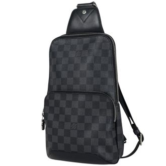 Louis Vuitton Damier Graphite Black Noir Damier Graphite Shoulder Bag Sling Bag (Pre-Owned)