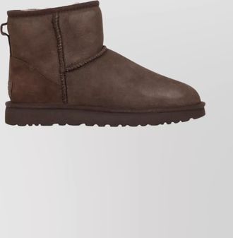 UGG shearling suede ankle boots