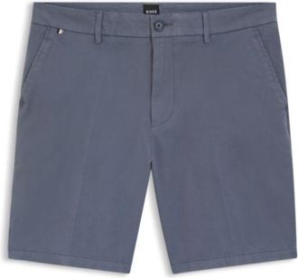 BOSS Modern-fit shorts in stretch-cotton twill