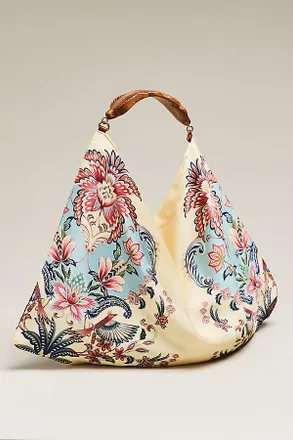 Farm Rio Satin Scarf Medium Bag