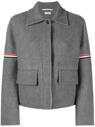Thom Browne Jack met streep - Grijs