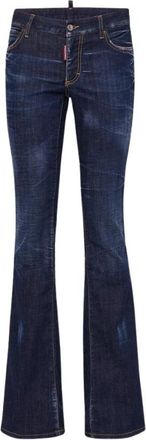 Dsquared2 Stijlvolle Denim Jeans - Dames - Bootcut Jeans - Blauw - XS - Denim - Jeans