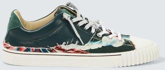 Maison Margiela Paneled low-top sneakers