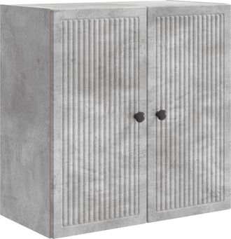 vidaXL Armario De Pared Gris Hormig&oacute;n 59 X 31 X 60 Cm Vidaxl