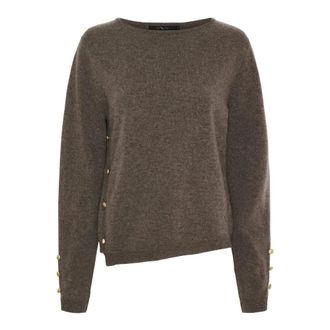 BTF-CPH Btfcph - Trui met ronde hals - Dames - Truien - Bruin - Maat: 2XL Leer