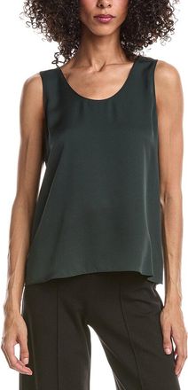 Theory Sculpted Straight Shell Silk Top