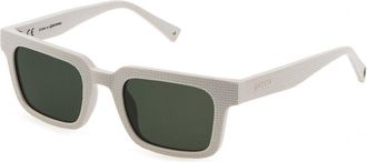 Sting SST435 Polarized 6VCP Mens Sunglasses White Size 50