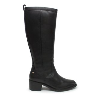 Pikolinos Bacarot W2D-9640 Leather Womens Knee High Boots - Black - Size:UK 4-4.5