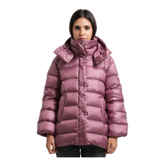 iBlues Chaqueta de Plum&oacute;n con Capucha - Jackets - Mujer - Rosa - XS