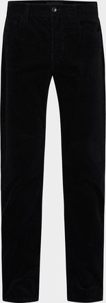 Vince Men & apos;s Dylan Slim Five-Pocket Peached Stretch-Cotton Pants