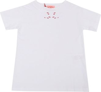 Vivetta Camiseta Vivetta C/Collo Mani Bianco