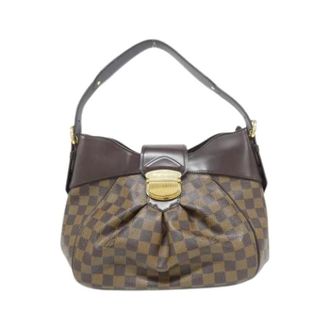 Louis Vuitton Pre-owned Shoulder Bags, female, Brown, Size: ONE SIZE Pre-owned Sistina MM Shoulder Bag