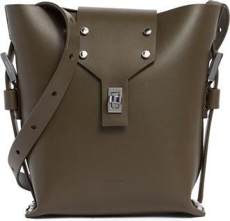 AllSaints Miro Crossbody Bag in Olive Green at Nordstrom Rack