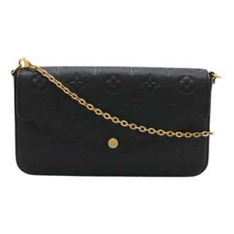 Louis Vuitton Pre-owned Cross Body Bags, female, Black, Size: ONE SIZE Pre-owned Monogram Empreinte Clutch Bag