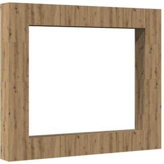vidaXL Vidaxl - Mueble Para Tv De Pared Madera Contrachapada Artesanal 8 Piezas