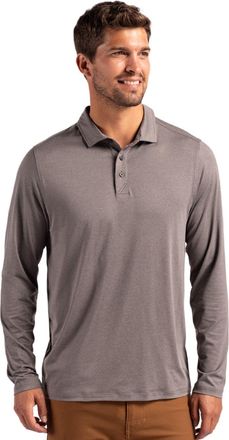Cutter & Buck Coastline Epic Comfort Eco Recycled Mens Long Sleeve Polo